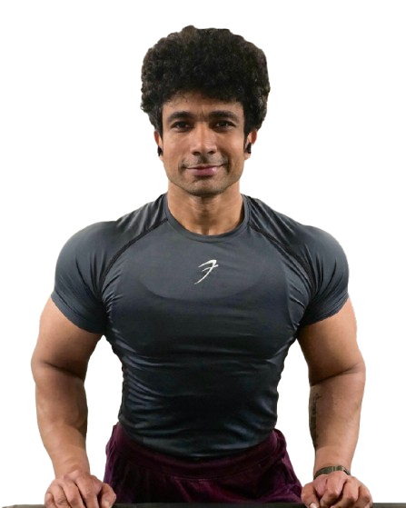 Founder on a running track